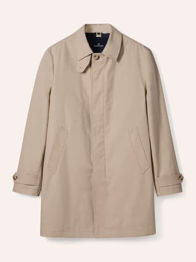 Baumwoll Mantel 2 in 1 Beige