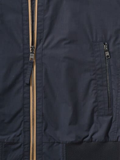 Baumwoll Leichtblouson Marine
