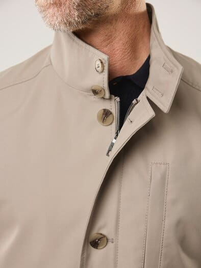 Übergangsmantel Beige