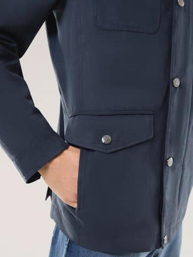 Ultraskin Multitaschen Jacke Marine