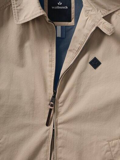 Baumwoll Blouson Beige