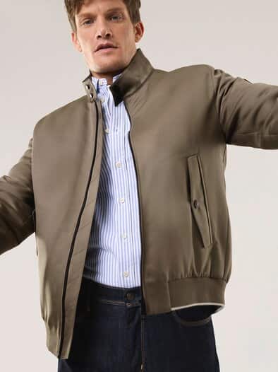 Freizeitblouson Graubraun