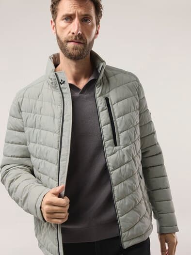 Klima Leichtsteppjacke Natur