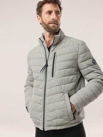 Klima Leichtsteppjacke Natur