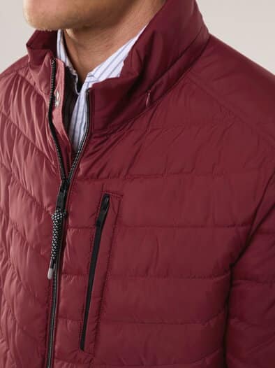 Klima Leichtsteppjacke Rot