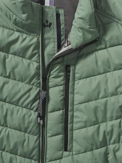 Klima Leichtsteppjacke Lindgrün