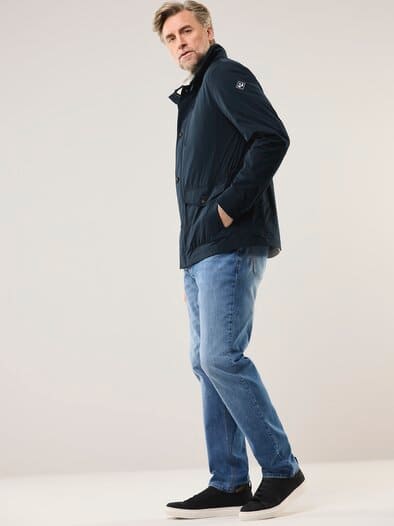 Microfaser Jakko Marine