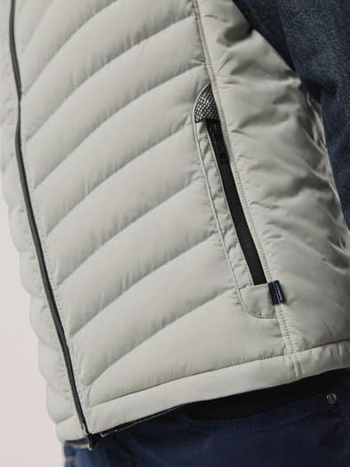 Klima Leichtsteppweste Natur