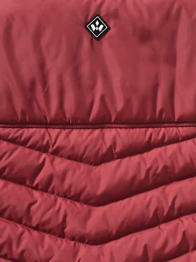 Klima Leichtsteppweste Rot