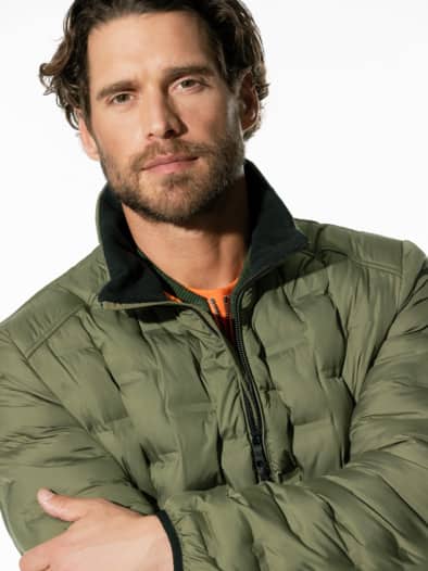 Klima-Leichtsteppjacke Oliv