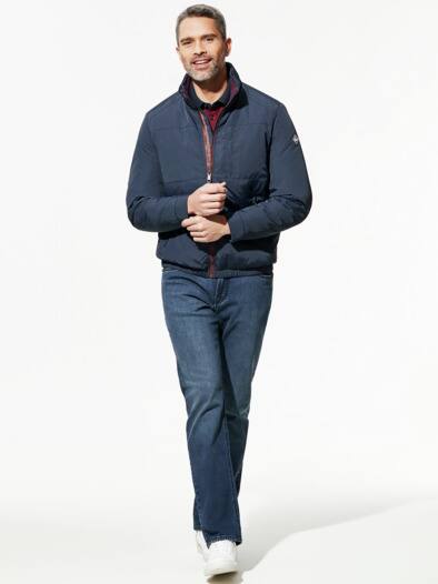 Microfaser-Übergangsblouson für Herren | Walbusch 