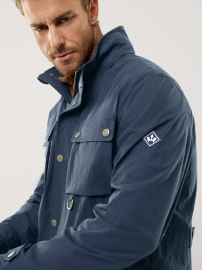 Aquastop Traveller Jacke Marine