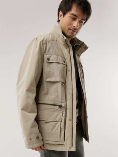 Aquastop Traveller Jacke Beige