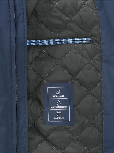 Wasserabw. Blouson aus Microfaser Marine