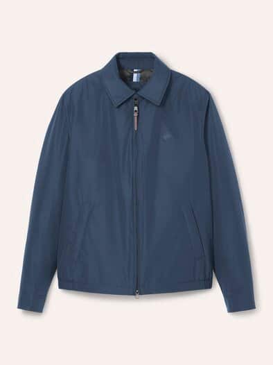 Wasserabw. Blouson aus Microfaser Marine