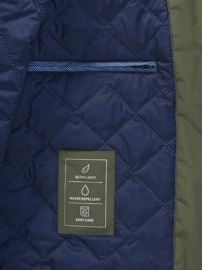 Wasserabw. Blouson aus Microfaser Oliv