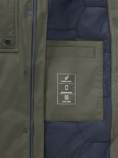 Wasserdichte Funktionsjacke Oliv