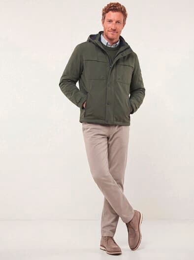 Wasserdichte Funktionsjacke Oliv