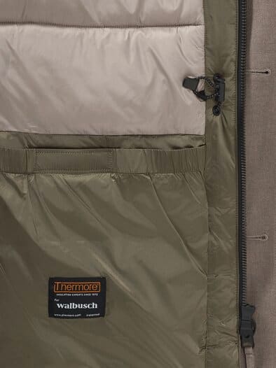 Wasserdichter Thermoparka Beige