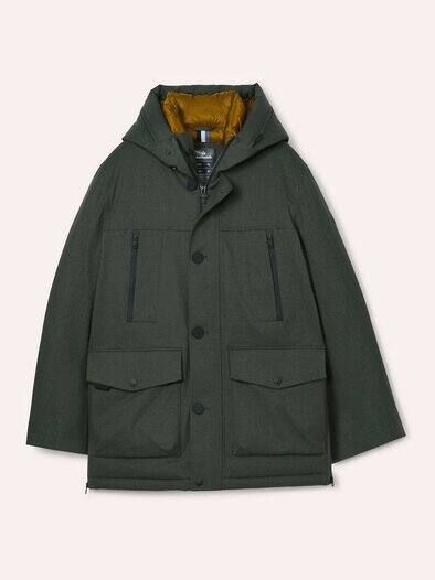 Wasserdichter Thermoparka Oliv