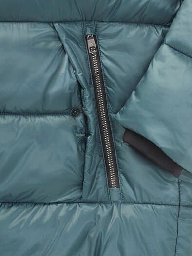 Leichte Steppjacke mit Thermozone Grün