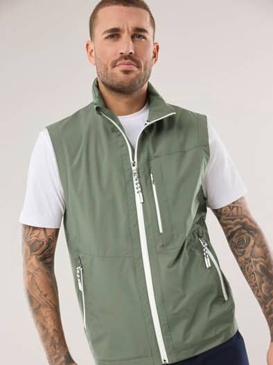 Flexweste Pack & Go Salbei