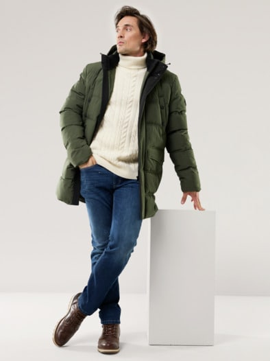 Aquastop Steppjacke 2.0 Oliv