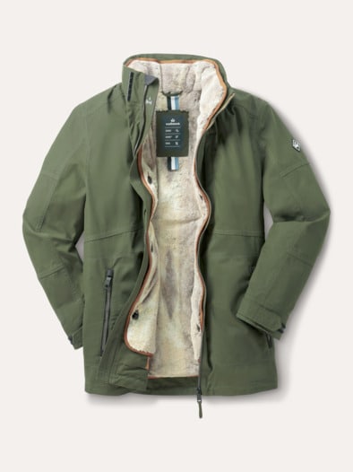 Aquastop Winterjacke Oliv