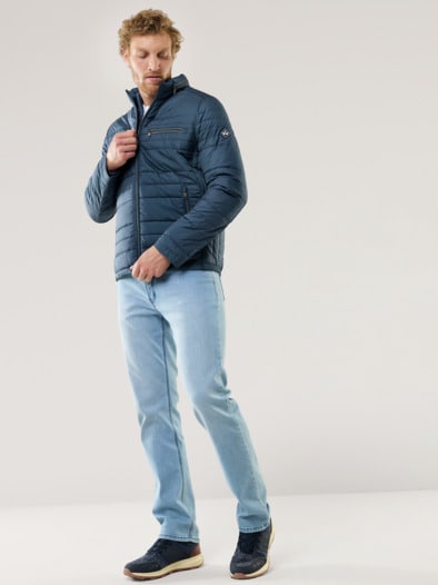 Microfaser Leichtjacke 2.0 Marine