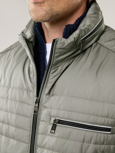 Microfaser Leichtjacke 2.0 Stein