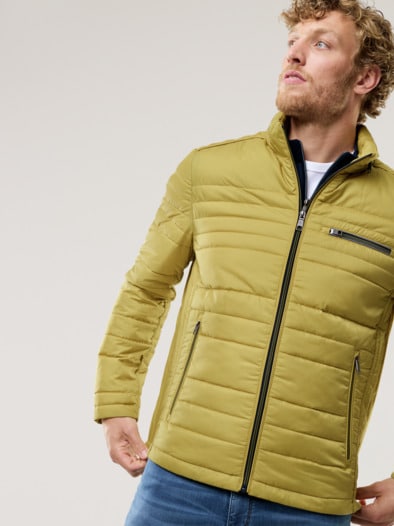 Microfaser Leichtjacke 2.0 Honiggelb