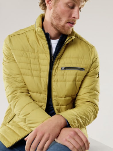 Microfaser Leichtjacke 2.0 Honiggelb