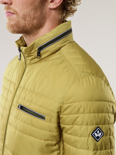 Microfaser Leichtjacke 2.0 Honiggelb