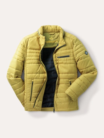 Microfaser Leichtjacke 2.0 Honiggelb