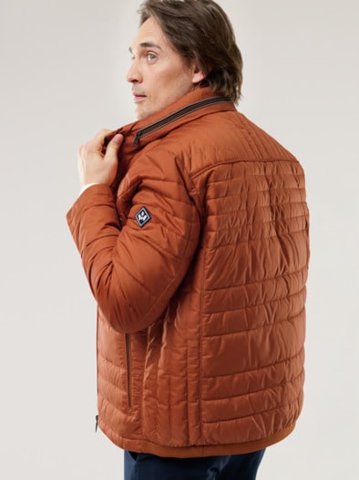 Microfaser Leichtjacke 2.0 Rotorange