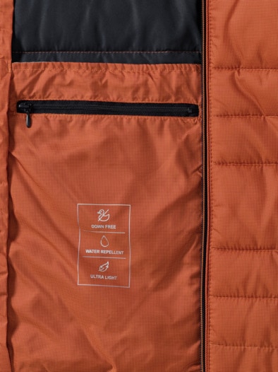 Microfaser Leichtjacke 2.0 Rotorange