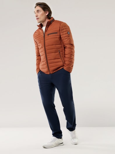 Microfaser Leichtjacke 2.0 Rotorange