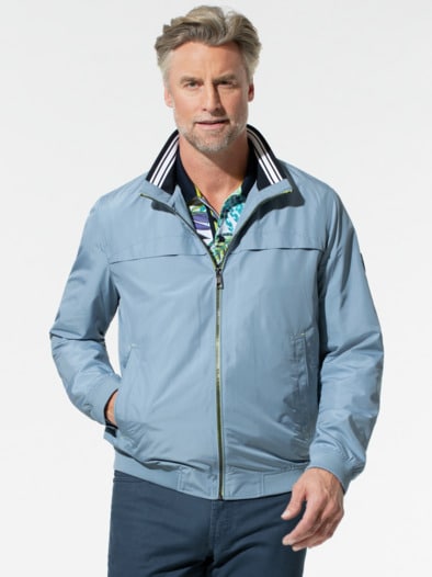 Windjacke Ultraleicht Hellblau