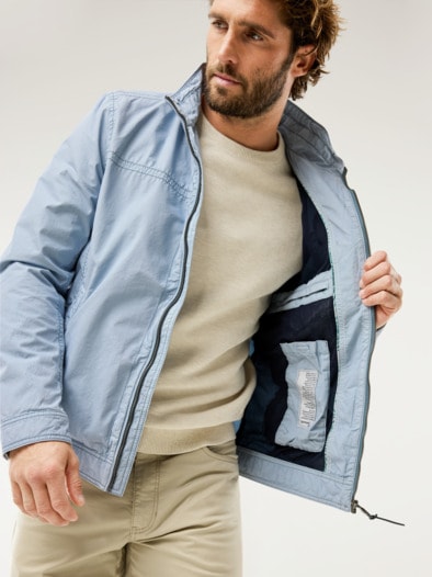 Oasen Blouson Hellblau