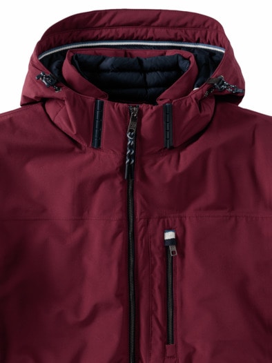 Aquastop Klima Leichtjacke Bordeaux