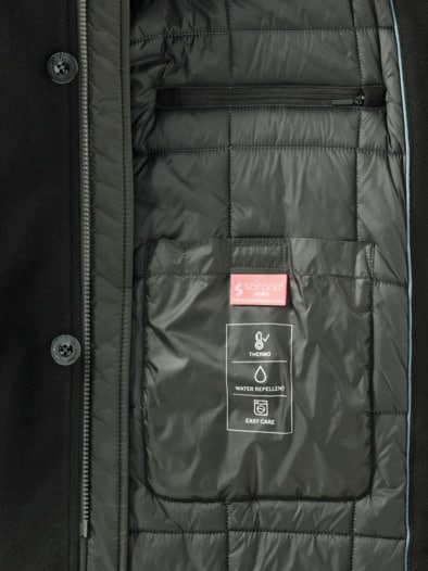 Thermofleece Jacke Schwarz