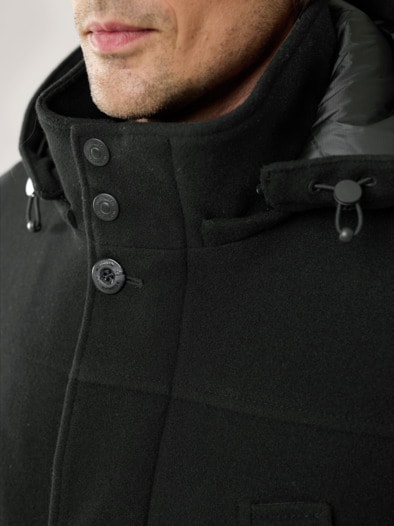 Thermofleece Jacke Schwarz