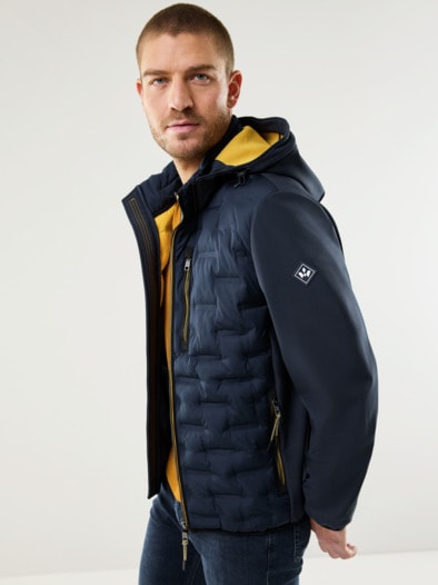 Windlock Klima Blouson Mitternachtsblau