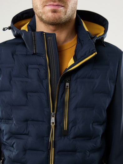 Windlock Klima Blouson Mitternachtsblau