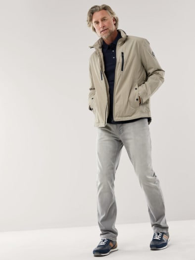 Multifunktionsjacke Sand