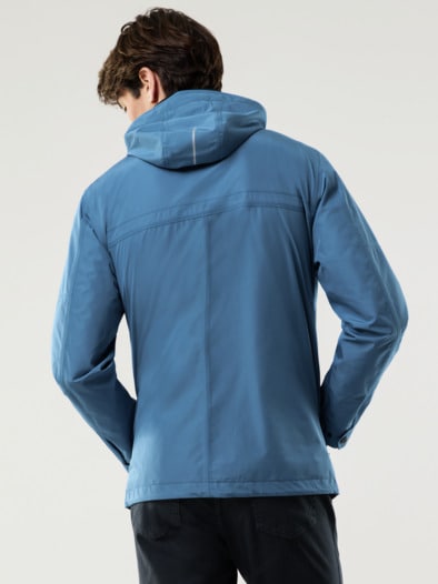 Aquastop Reisejacke Mittelblau