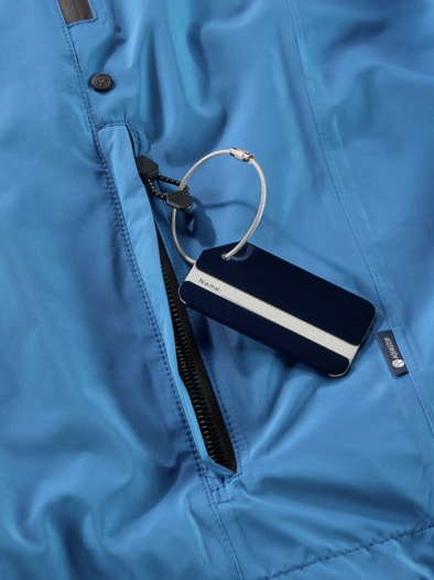 Aquastop Reisejacke Mittelblau