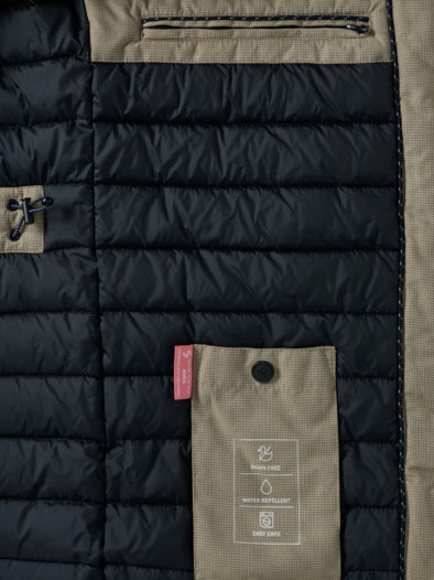 Ultraskin Leichtparka Beige