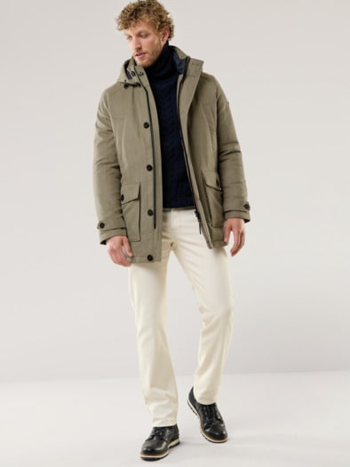 Ultraskin Leichtparka Beige