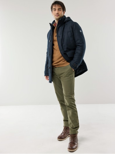 Ultraskin Leichtparka Marine